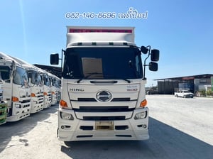 หกล้อตู้สิบบานมีลิฟท์ท้าย HINO FG8J 240แรง ปี 62 (8724)