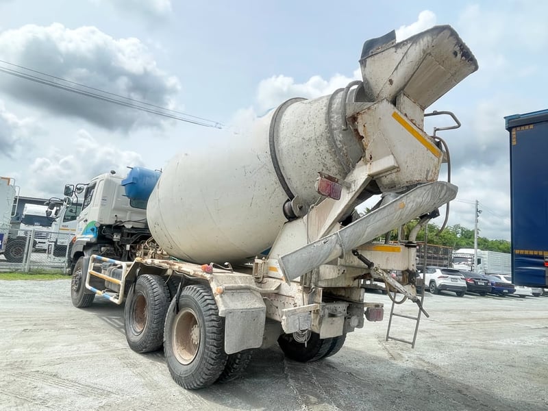 สิบล้อโม่ปูน HINO FM1A  344 แรง ปี 2567 (2081)
