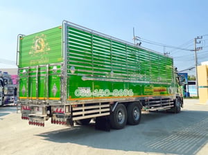 สิบล้อกระบะคอก HINO FL8J 260 แรงม้า ปี 2566 (5115) สิบล้อกระบะคอก HINO FL8J 260 แรงม้า ปี 2566 (5115)