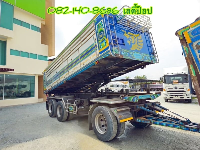 สิบล้อดั้มพ์พ่วง HINO FM1A  344แรง ปี 2556 (3163,3164)
