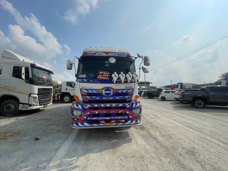 สิบล้อดั้มพ์เกษตรแม่ลูก HINO FM1A 344 แรงม้า ปี 2561 (3362,3363)