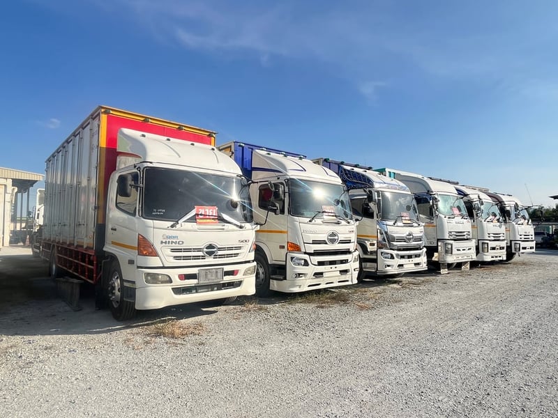 หกล้อตู้สิบล้อตู้สิบบาน  FTR.FG.FVM 240 260แรงม้า รถบรรทุก อื่นๆ ตู้แห้ง ปี2025