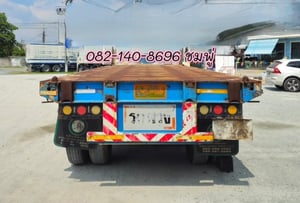 หางพ่วงพื้นเรียบ สามเพลา  อู่ซุ่นชัย ปี 2559 (2767)