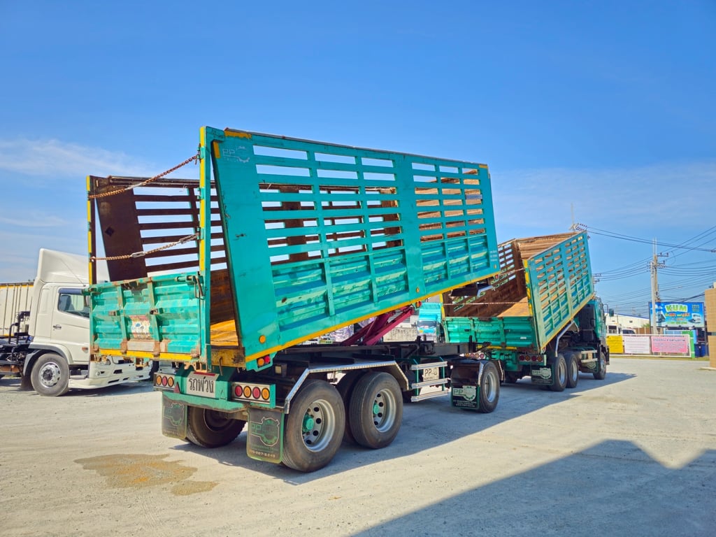 สิบล้อดั้มพ์พ่วงเกษตร ISUZU FXZ 360แรงม้า ปี 66 (4795,4796) สิบล้อดั้มพ์พ่วงเกษตร ISUZU FXZ 360แรงม้า ปี 66 (4795,4796)