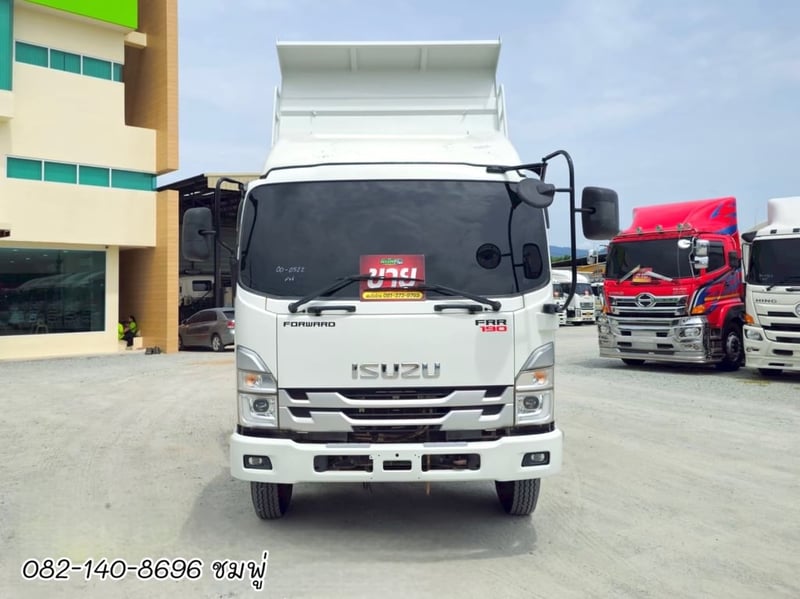 หกล้อดั้มพ์ ISUZU FRR 190 แรงม้า ปี 65  อู่พนัส ไมล์น้อย (0522)