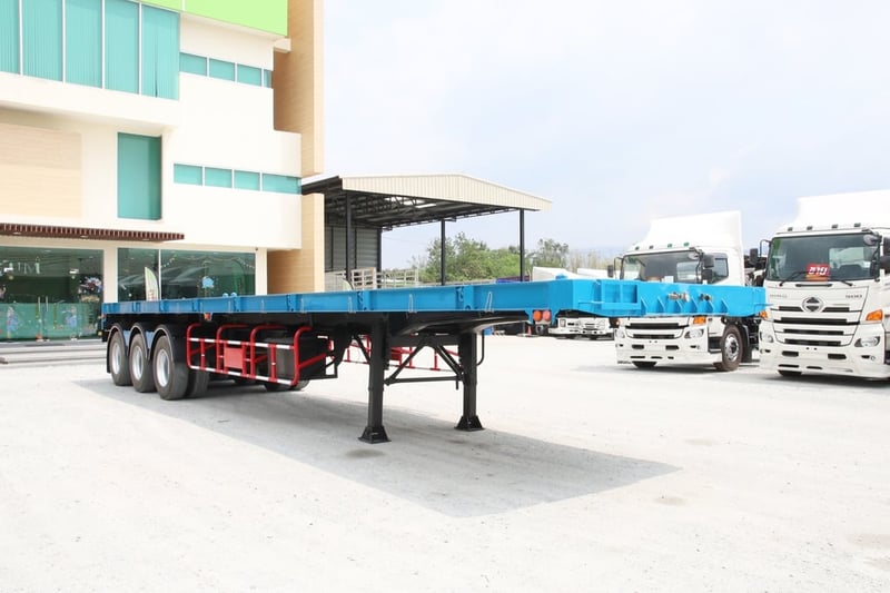 หางพื้นเรียบ สามเพลา อู่ สหะกิจ ปี 2561 (5341)