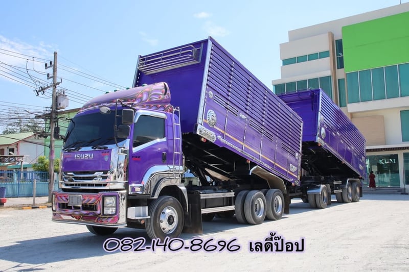 สิบล้อดั้มพ์คอกเกษตร ISUZU  FXZ 360 แรง ปี 2554 (9033,0857)
