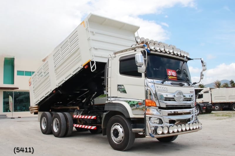 สิบล้อดั้มพ์ HINO FM1A 344 แรงม้า ปี 66 (5411) สิบล้อดั้มพ์ HINO FM1A 344 แรงม้า ปี 66 (5411)
