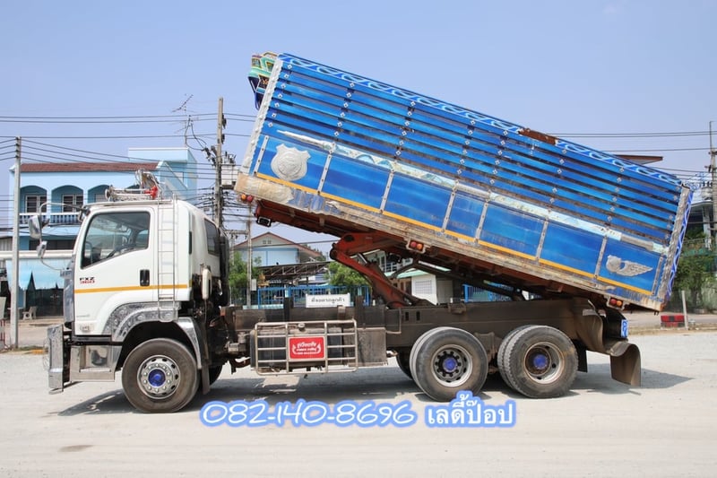 สิบล้อดั้มพ์ ISUZU FXZ 360แรง ปี 65 (5346)