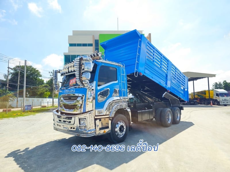 สิบล้อดั้มพ์ ISUZU FXZ 360แรง ปี 65 (1694)