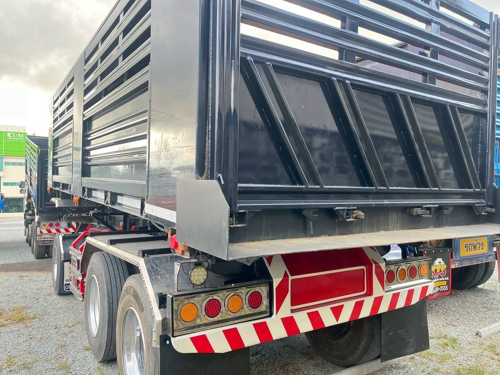 ISUZU FYH 360แรงม้า รถบรรทุก 12ล้อ พ่วงแม่ลูก ปี2022 (3777,3778)