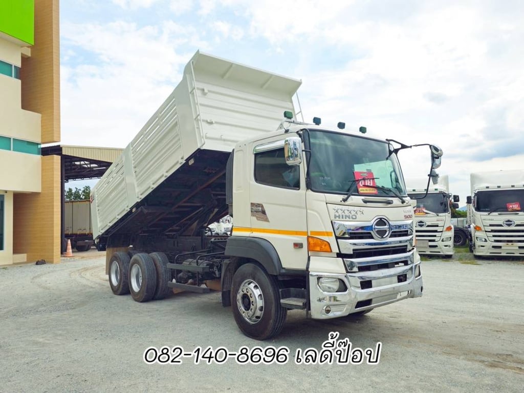 สิบล้อดั้มพ์ HINO FM1A 344 ปี 60 (2539) สิบล้อดั้มพ์ HINO FM1A 344 ปี 60 (2539)