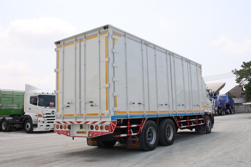 สิบล้อตู้สิบบาน HINO FL8J 260 แรง ปี 2561 (2717)