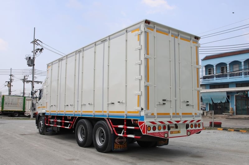 สิบล้อตู้สิบบาน HINO FL8J 260 แรง ปี 2561 (2717)