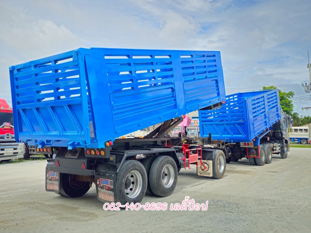 สิบล้อดั้มพ์พ่วง ISUZU FXZ 360แรง ปี 2566 (3502,3088)