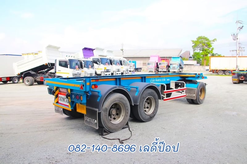 ลูกพ่วงหางก้าง สามเพลา  อู่พนัส ปี 66 (7995)