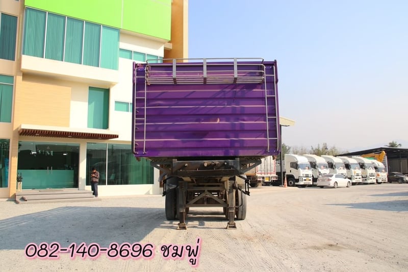 หางเซมิดั้มพ์ สองเพลา  อู่เพชรรัตน์นำกิจเจริญ ปี 66 (9819)