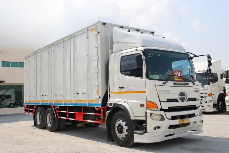 สิบล้อตู้สิบบาน HINO FL8J 260 แรง ปี 2561 (2716)
