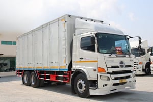 สิบล้อตู้สิบบาน HINO FL8J 260 แรง ปี 2561 (2716)