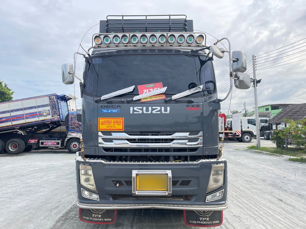 สิบล้อดั้มพ์พ่วง ISUZU FXZ 360 แรง ปี 2566 (7740,7741) สิบล้อดั้มพ์พ่วง ISUZU FXZ 360 แรง ปี 2566 (7740,7741)
