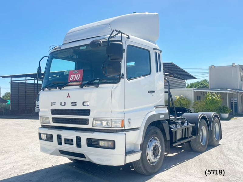 สิบล้อหัวลาก Fuso FV 380 แรงม้า ปี 55 (5718) สิบล้อหัวลาก Fuso FV 380 แรงม้า ปี 55 (5718)