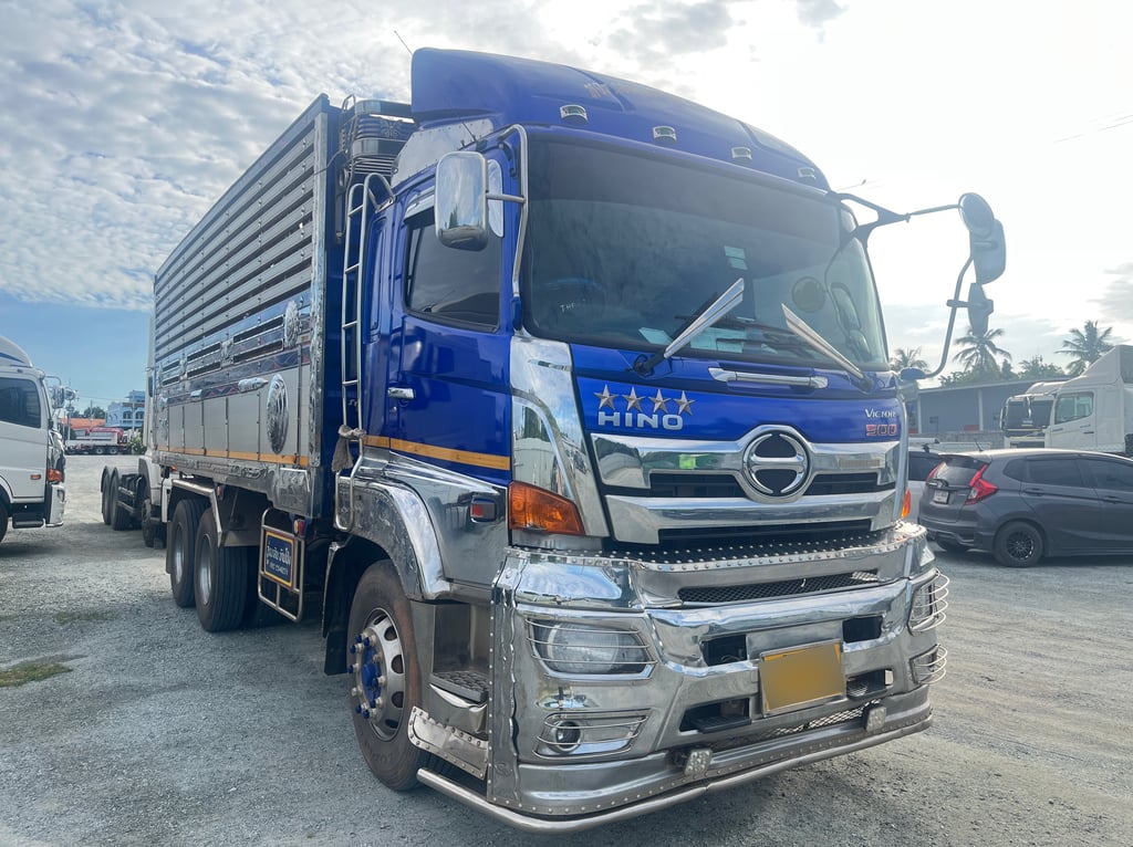 สิบล้อดั้มพ์ HINO FM1A 344 แรง ปี 2566 (2108)
