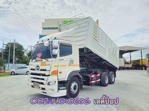🔥💥โปsลดกระหน่ำต่ำกว่าทุน ดั้มพ์ 💥🔥 สิบล้อดั้มพ์ HINO VICTOR 500  FM1A 344แรง ปี 66 (7371)