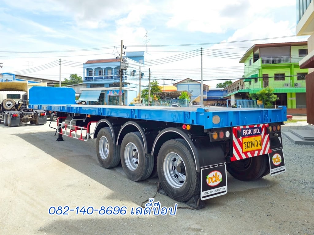 หางพื้นเรียบ สามเพลา อู่ RCK ปี 64(8647)