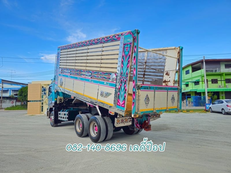 สิบล้อดั้มพ์ ISUZU FXZ 360แรง ปี 66 (8073)