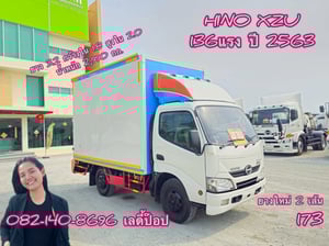 สี่ล้อตู้จัมโบ้ HINO XZU  136แรง ปี 63 (173)