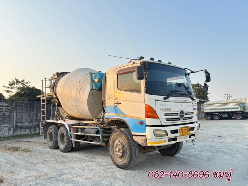 🔥💥โปsลดกระหน่ำต่ำกว่าทุน รถโม่ปูน 💥🔥        สิบล้อโม่ปูน HINO 500 FM1A 330แรง ปี 2555 (1281)