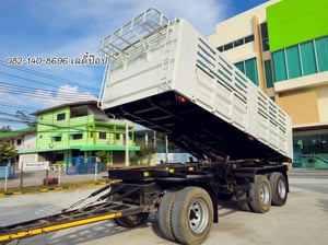 สิบล้อดั้มพ์พ่วง ISUZU FXZ 360แรง ปี 2565 (9575,9576)