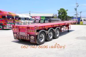 หางพื้นเรียบ สามเพลา อู่ The Sun ปี 65 (0376) หางพื้นเรียบ สามเพลา อู่ The Sun ปี 65 (0376)