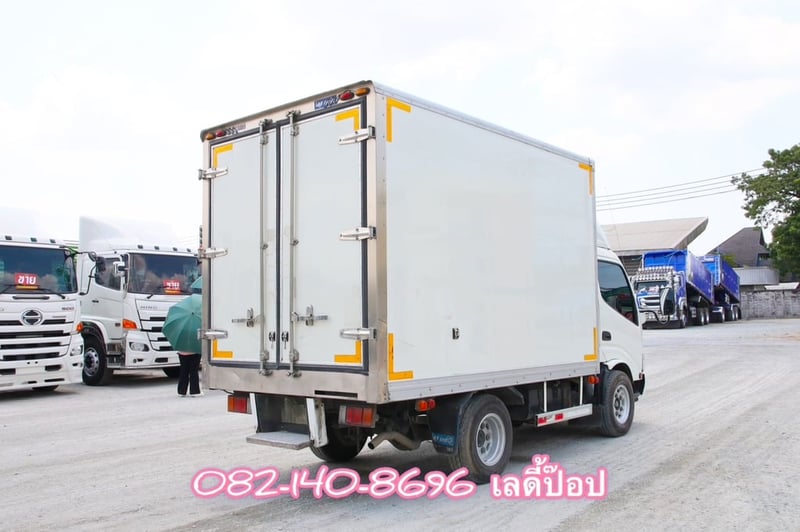 สี่ล้อตู้เย็น HINO XZU 136แรง ปี 67 (8556)