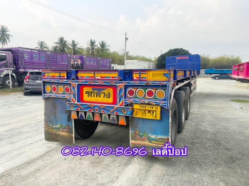 หางพื้นเรียบ สามเพลา  อู่ CTT ปี 65 (1885)