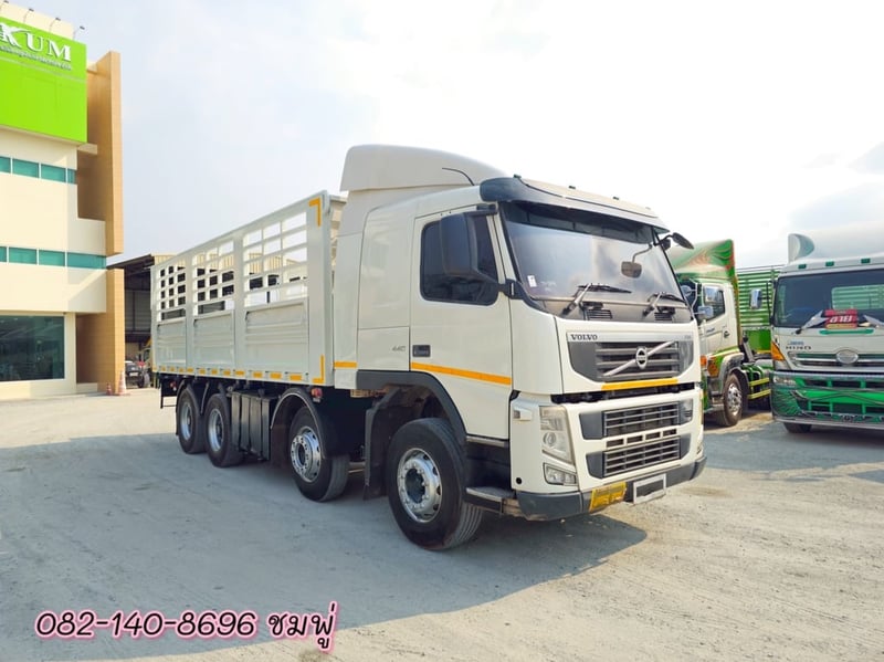 🔥💥โปsลดกระหน่ำต่ำกว่าทุน รถคอกVOLVO 💥🔥  สิบสองล้อคอก VOLVO FM  440แรง ปี 2556 (2894)