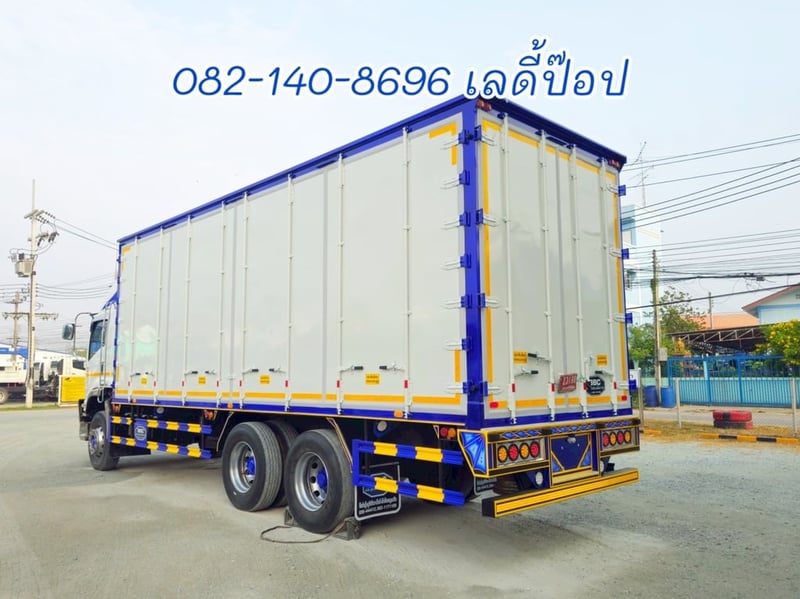 สิบล้อตู้สิบบาน ISUZU FVM 240แรง ปี 2560 (2720) สิบล้อตู้สิบบาน ISUZU FVM 240แรง ปี 2560 (2720)