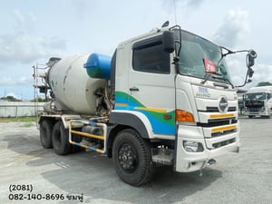 สิบล้อโม่ปูน HINO FM1A  344 แรง ปี 2567 (2081)