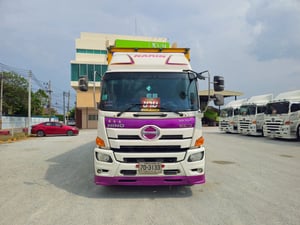 👉สิบล้อตู้สิบบาน Hino FL8J 260 แรงม้า ปี 60 (3133,4972)