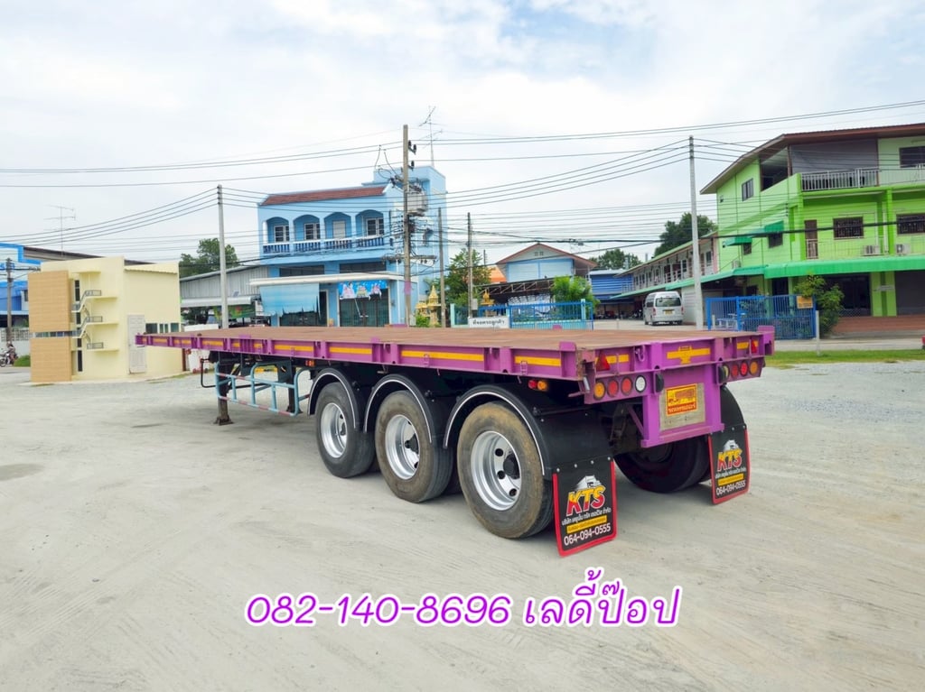 หางพื้นเรียบ สามเพลา อู่ Panusmawim ปี 55 (7198)