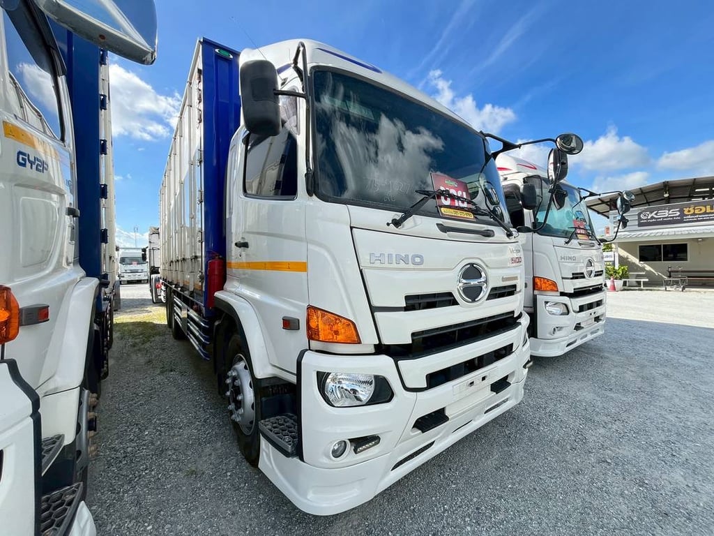 สิบล้อตู้สิบบาน HINO FL8J 260แรง ปี 65 (9027) สิบล้อตู้สิบบาน HINO FL8J 260แรง ปี 65 (9027)