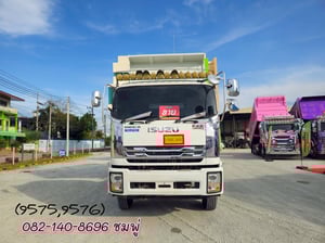 💥ขายตัด สิบล้อดัมพ์พ่วงแม่ลูก💥  สิบล้อดั้มพ์ ISUZU FXZ 360 แรง ปี 2565 (9575,9576)