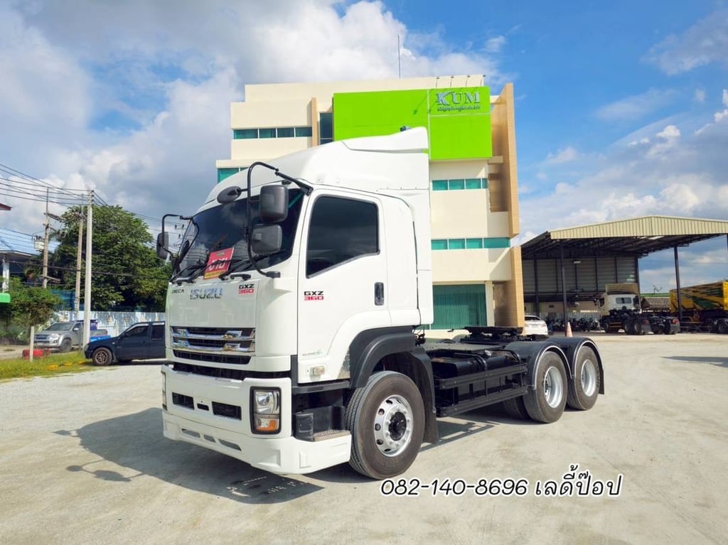 สิบล้อหัวลาก ISUZU GXZ 360แรง ปี 2567 (7217) สิบล้อหัวลาก ISUZU GXZ 360แรง ปี 2567 (7217)