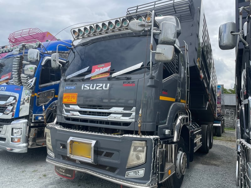สิบล้อดั้มพ์ ISUZU FXZ 360 แรง ปี 2566 (7740)