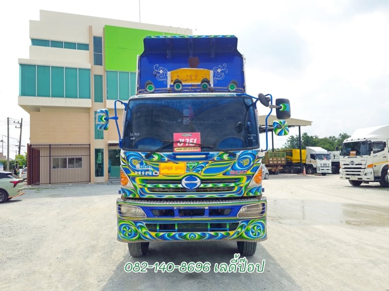 สิบล้อดั้มพ์พ่วง HINO FM1A 344แรง ปี 2556 (3163,3164)