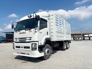 สิบล้อคอก ISUZU FVM 300 แรง ปี 63 (4490) สิบล้อคอก ISUZU FVM 300 แรง ปี 63 (4490)