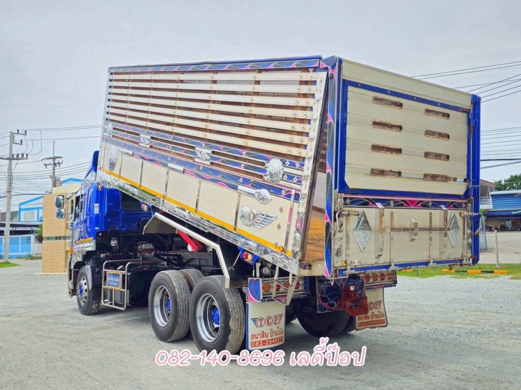 สิบล้อดั้มพ์เกษตร HINO VICTOR 500 FM1A 344แรง ปี 2566 (2108)