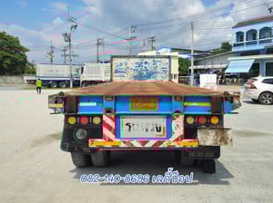 หางพ่วงพื้นเรียบ สามเพลา  อู่ซุ่นชัย ปี 2559 (2767)