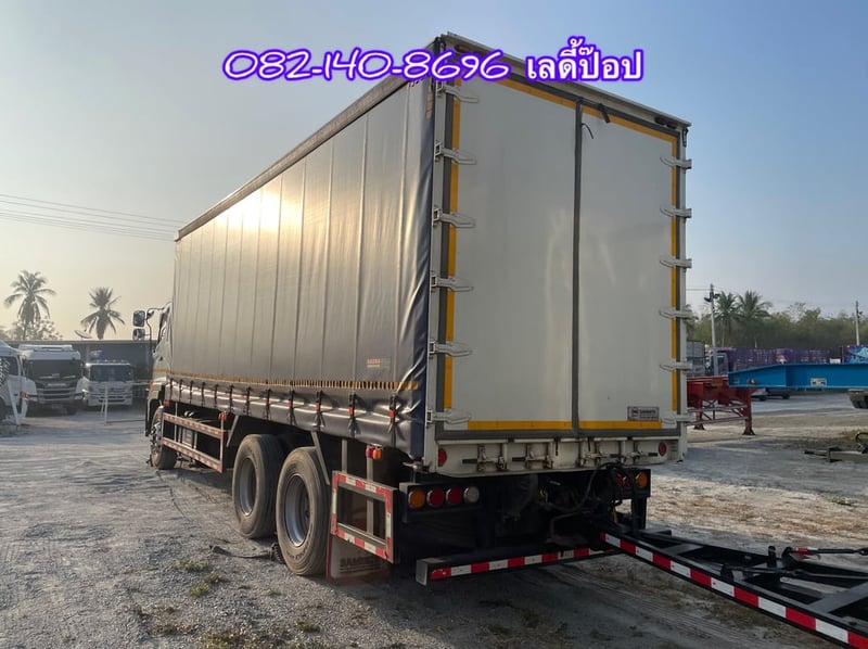 สิบล้อตู้ผ้าใบพ่วงแม่ลูก HINO FL1A 344แรง ปี 67 (5506,5507) สิบล้อตู้ผ้าใบพ่วงแม่ลูก HINO FL1A 344แรง ปี 67 (5506,5507)