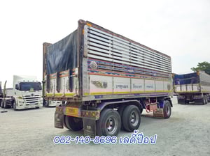 หางดั้มพ์คอกเกษตรสามเพลา อู่ ส.สมบัติ ปี 56 (2508)